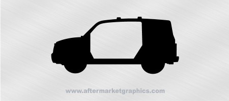 Honda Element Outline Decals - Pair (2 pieces)